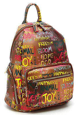 GRAFFITI PRINTED BACKPACK