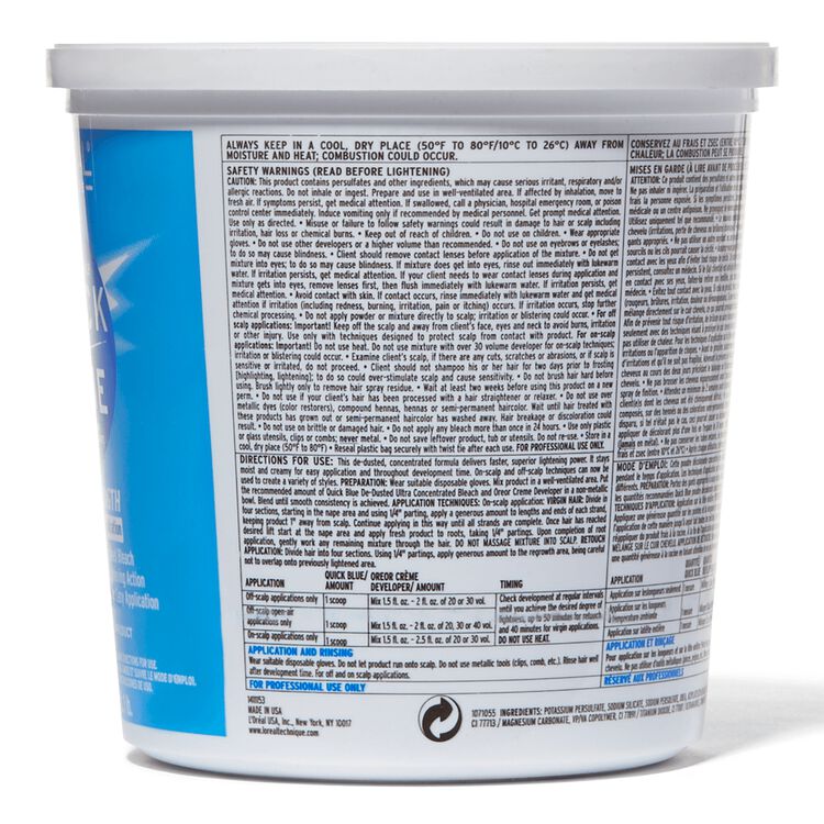 L’ORÉAL QUICK BLUE HIGH-PERFORMANCE POWDER LIGHTENER