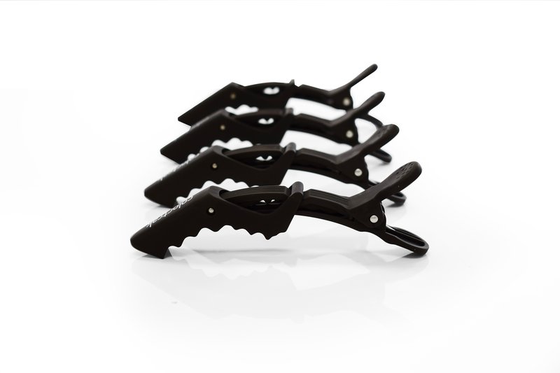 COLORTRAK 4PK RUBBERIZED JUMBO CROC CLIPS