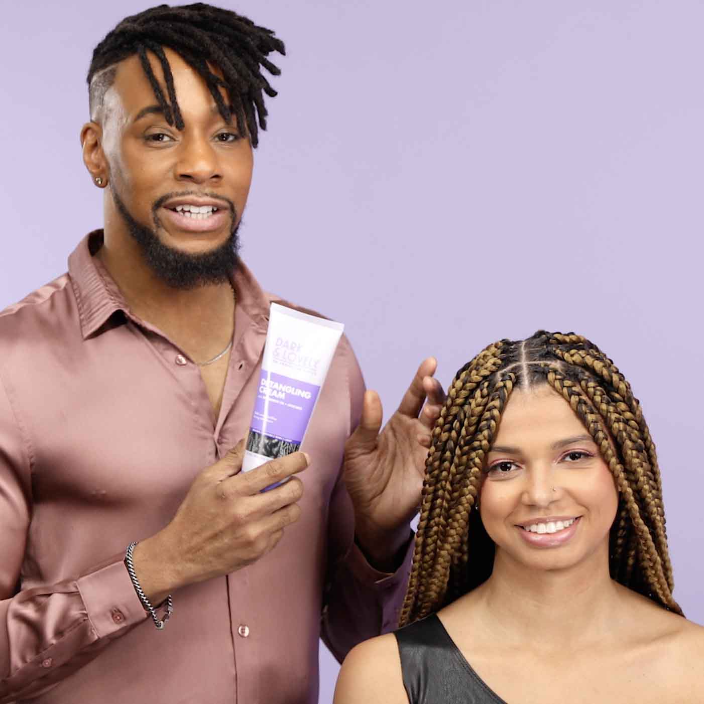 DARK & LOVELY PROTECTIVE STYLES DETAILING CREAM 6.8 OZ.