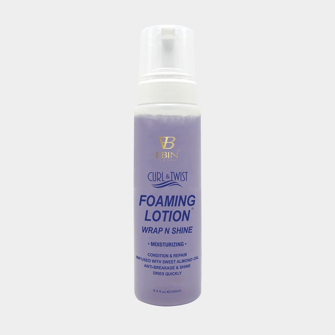 EBIN CURL & TWIST FOAMING LOTION 8 OZ.