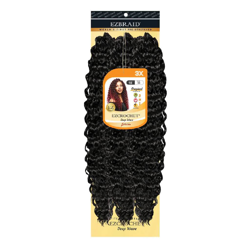 Hairland Ezcrochet Deep Wave 18” - 3X