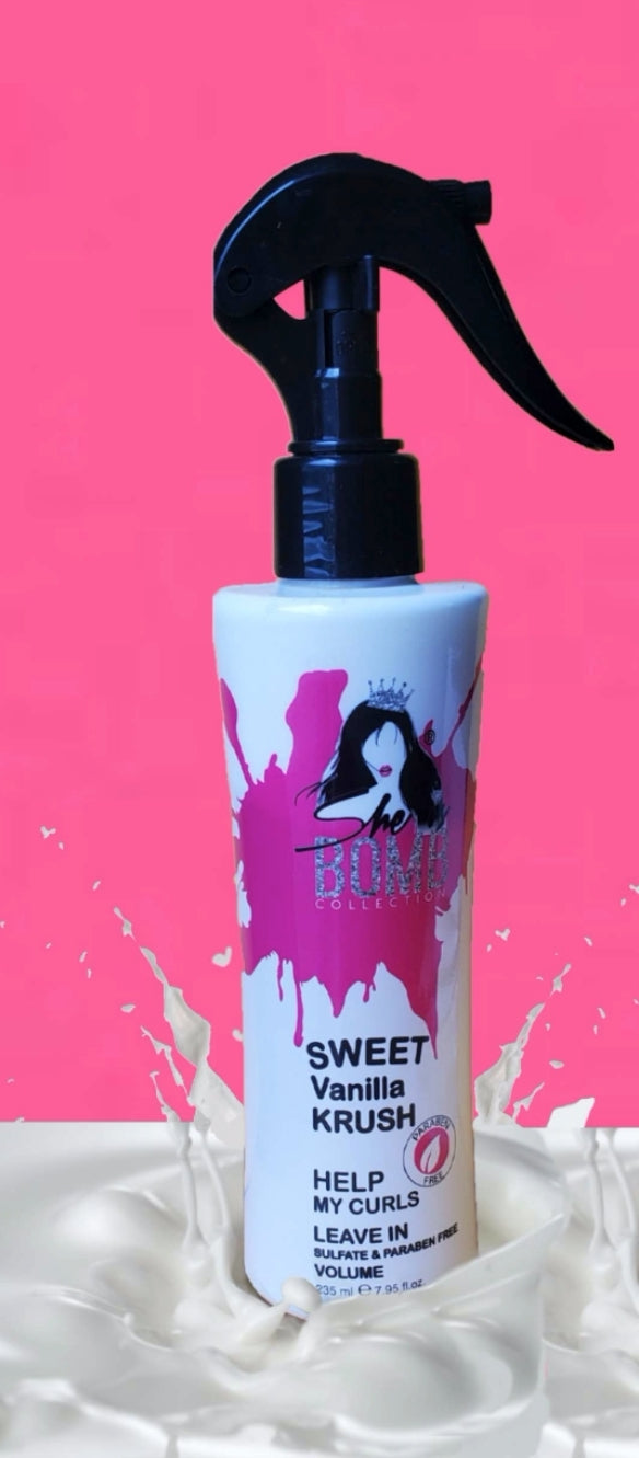 SHE IS BOMB COLLECTION SWEET VANILLA KRUSH 7.95 OZ.