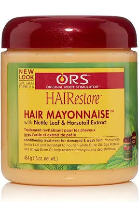 HAIR MAYONNAISE WITH NETTLE LEAF & HORSETAIL EXTRACT 16 OZ.