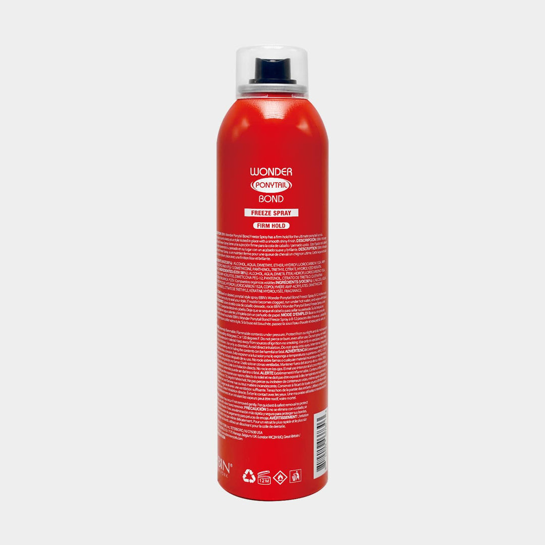 EBIN WONDER PONYTAIL BOND FREEZE SPRAY 8 OZ.