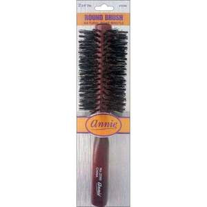 ANNIE HARD ROUND BRISTLES BRUSH 2 3/8”- #2096