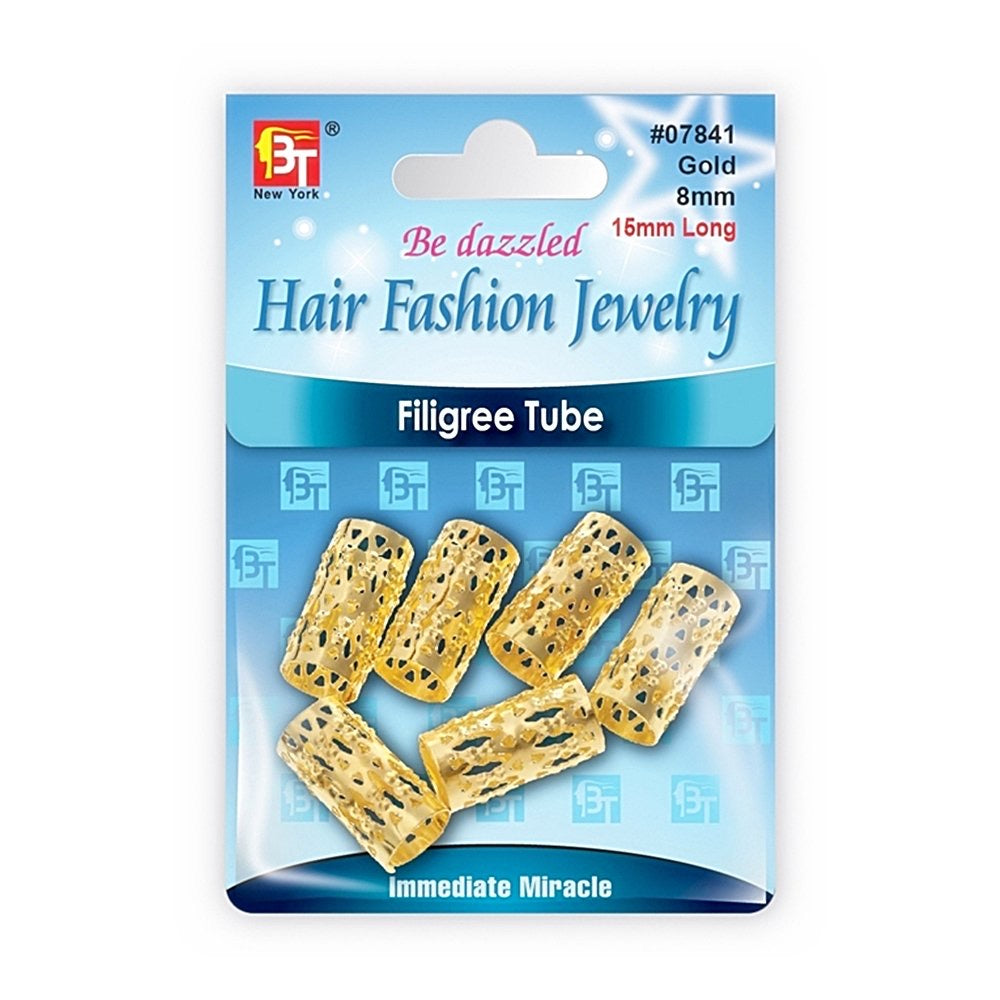 FILIGREE TUBE 8MM X 15MM LONG