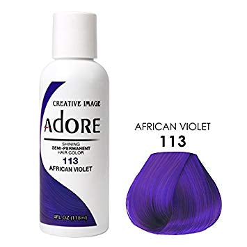 ADORE SEMI-PERMANENT HAIR COLOR 4 FL.OZ.