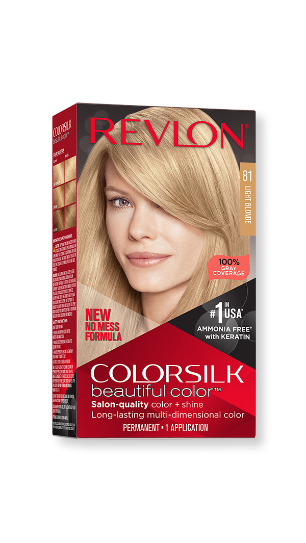 REVLON COLORSILK BEAUTIFUL COLOR PERMANENT HAIR DYE