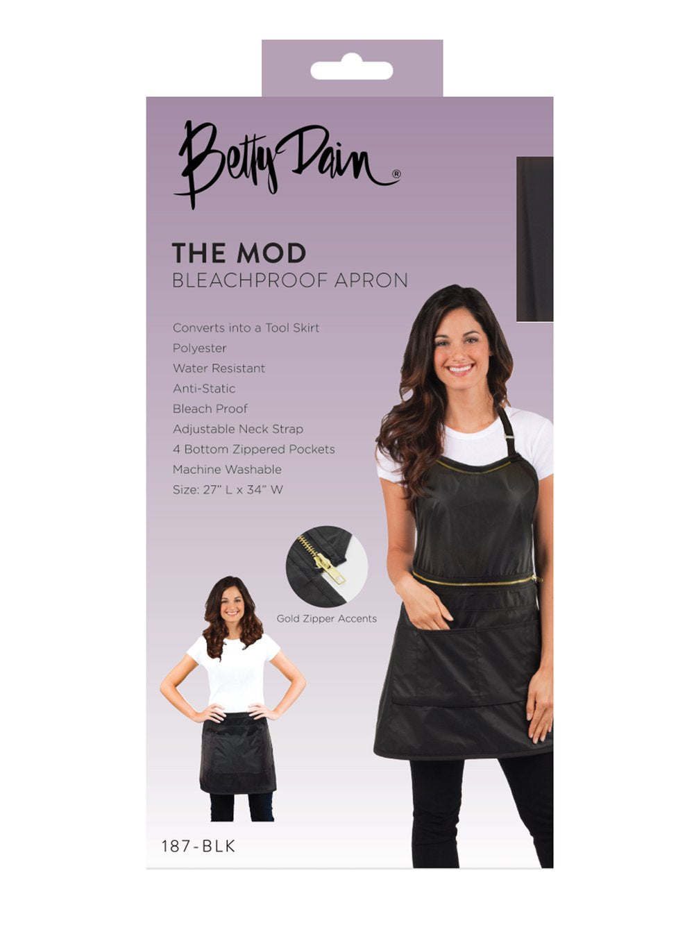 BETTY DAIN THE MOD BLEACH-PROOF APRON