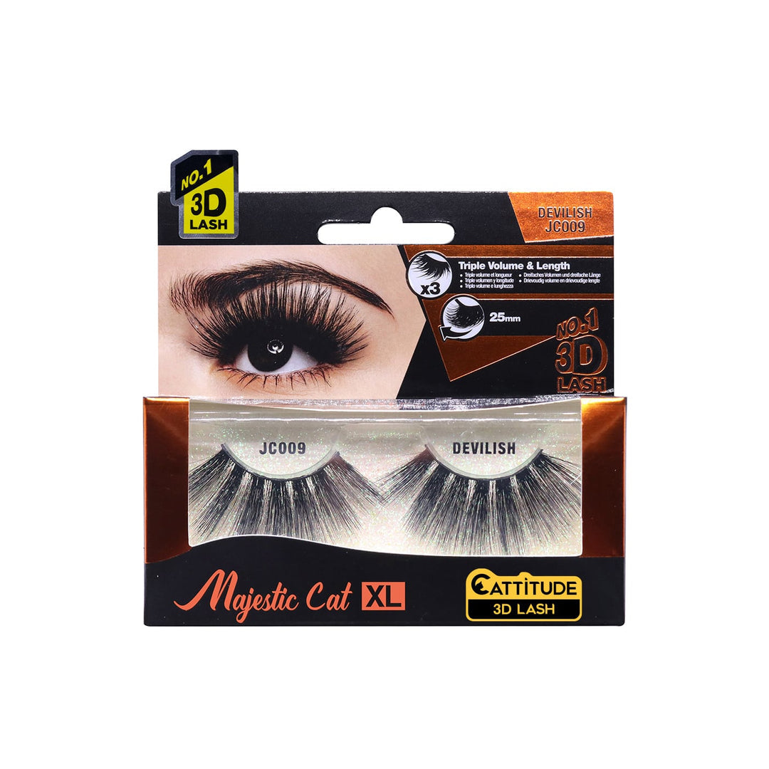 EBIN DEVILISH - MAJESTIC CAT 25MM 3D LASHES