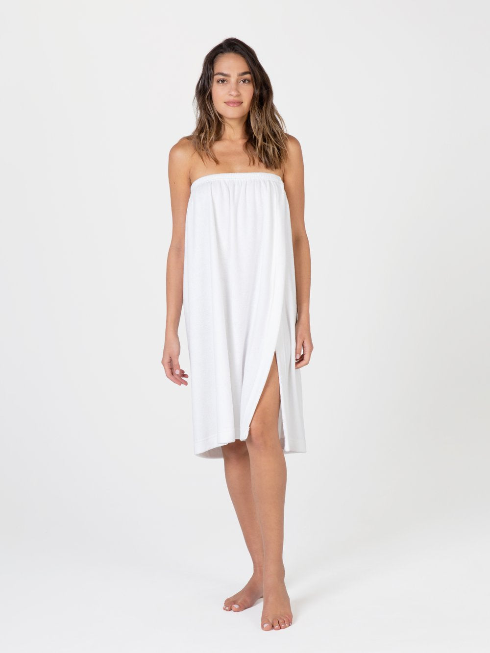 BETTY DAIN WHITE TERRY SPA WRAP