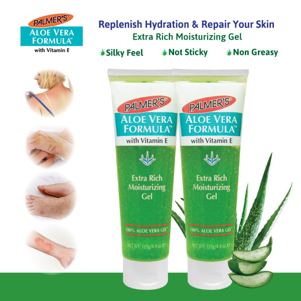 PALMER'S ALOE VERA EXTRA RICH MOISTURIZING GEL 4.4 OZ.