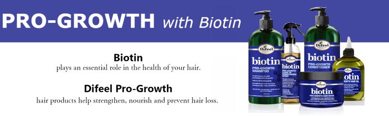 DIFEEL BIOTIN PRO-GROWTH SHAMPOO 12 FL.OZ.