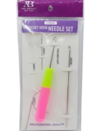 AB CROCHET HOOK NEEDLE SET 5 PIECES