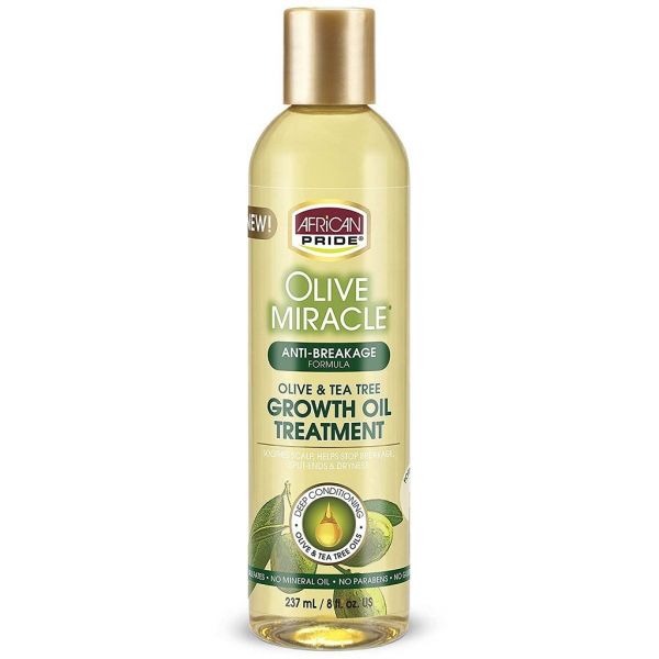 OLIVE MIRACLE ANTI-BREAKAGE GROWTH OIL TREATMENT 8 FL.OZ.