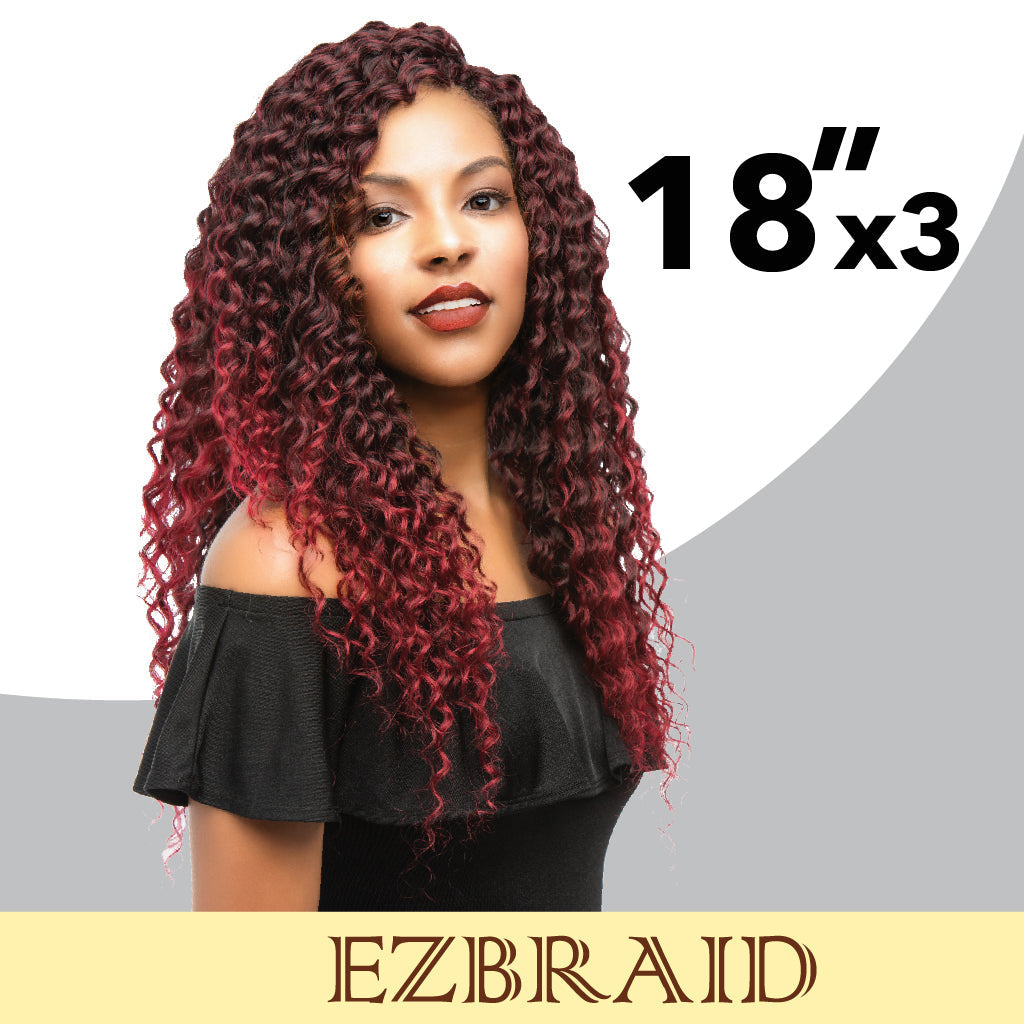 Hairland Ezcrochet Deep Wave 18” - 3X