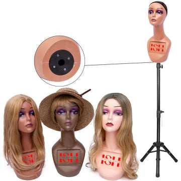 ISH REALISTIC WIG FEMALE MANNEQUIN HEAD