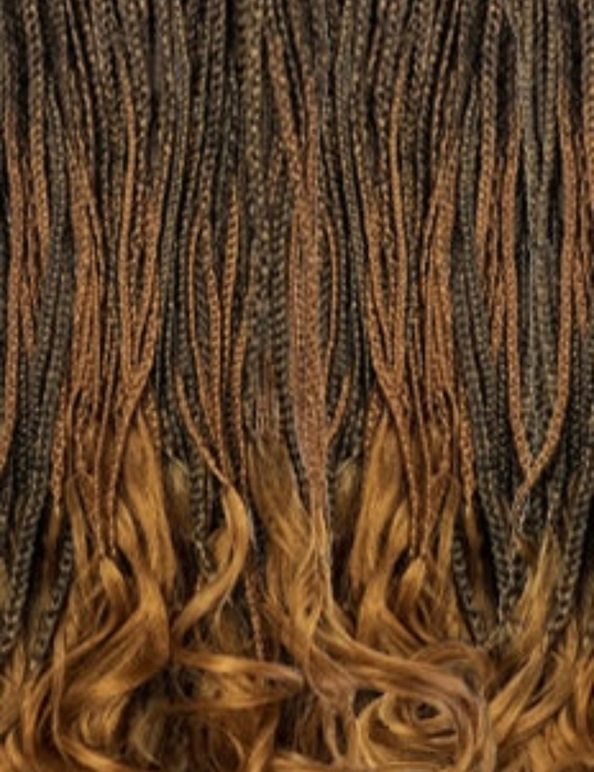 AFRI-NAPTURAL 6X BOUNCY BRAIDING 22" (FOLDED)