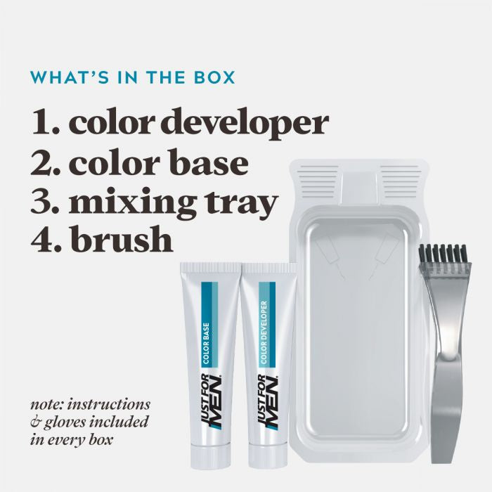 JUST FOR MEN MUSTACHE & BEARD COLOR