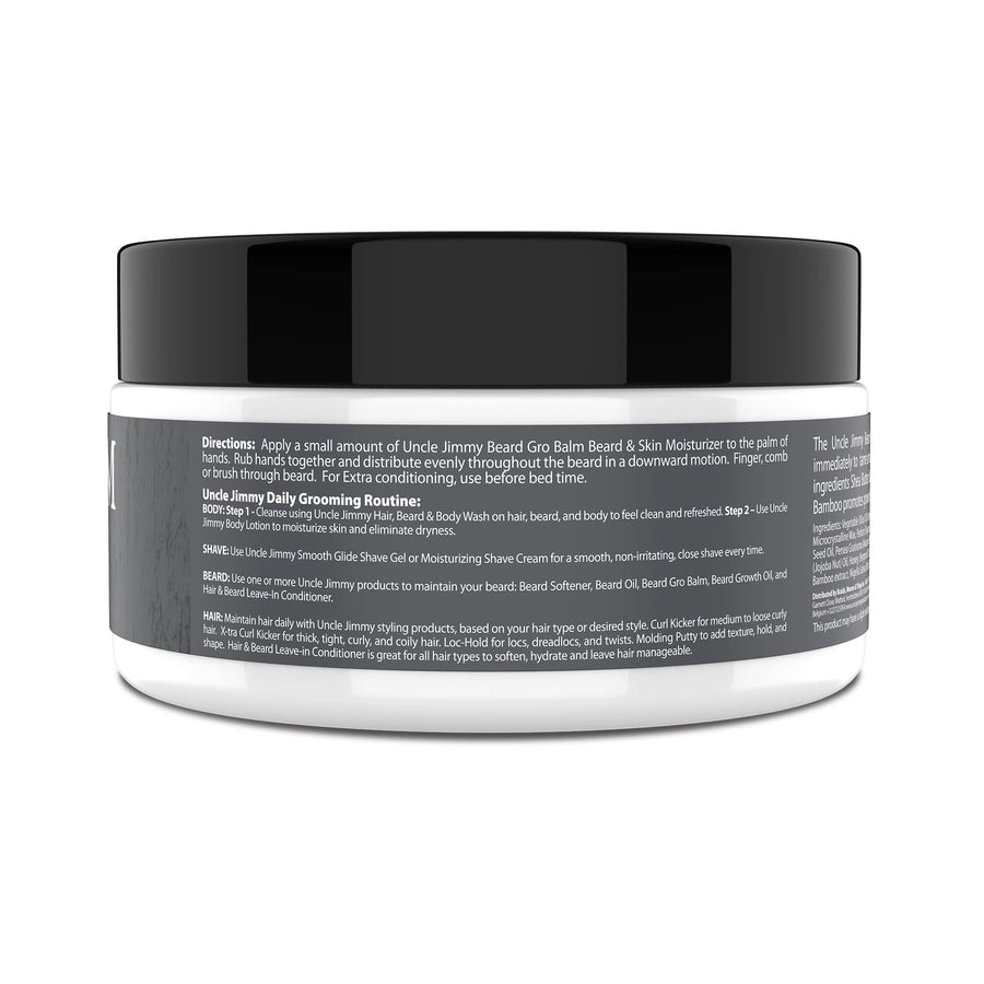 UNCLE JIMMY BEARD GRO BALM 2 OZ.