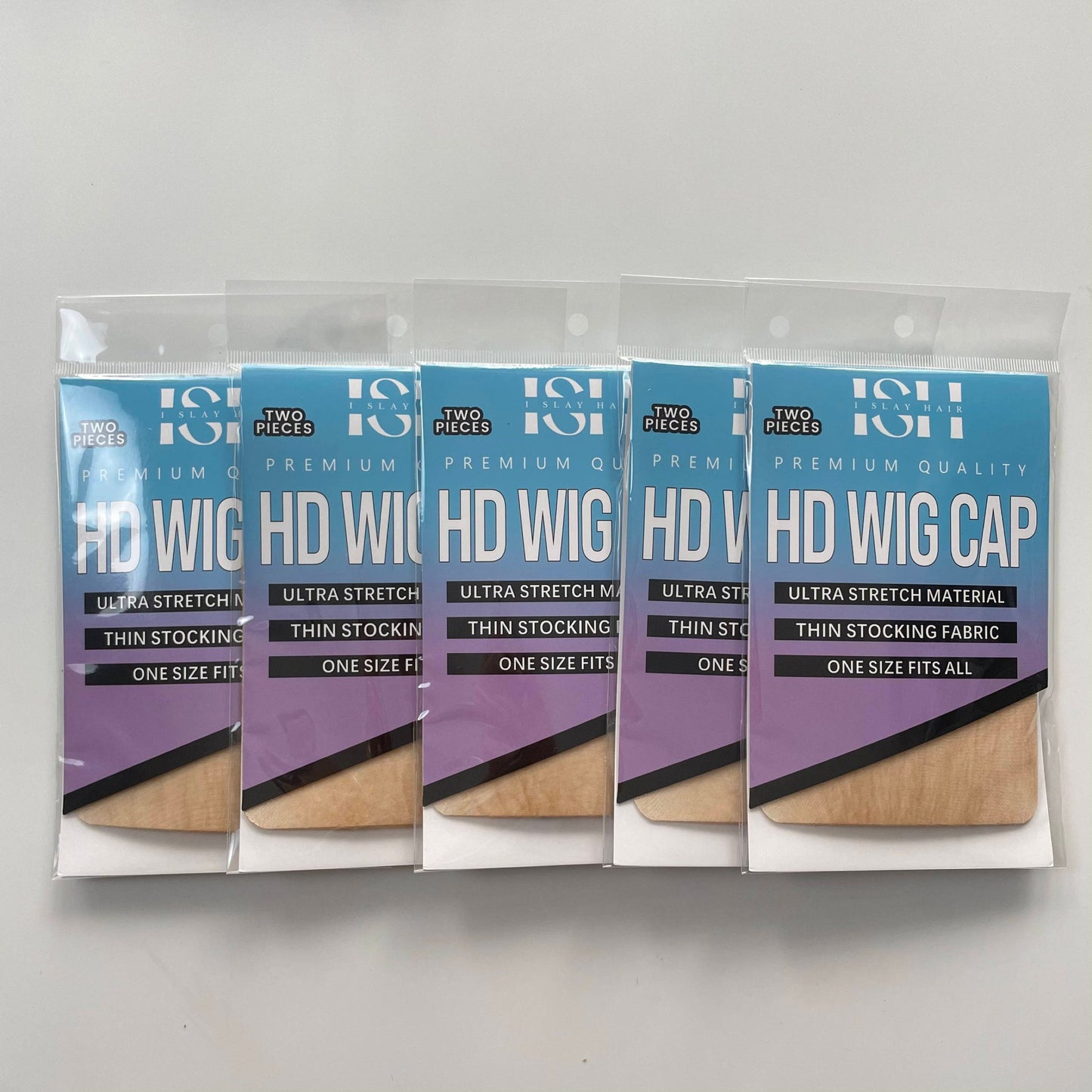 ISH PREMIUM QUALITY HD WIG CAP - 2PCS