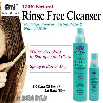 ON NATURAL RINSE-FREE CLEANSER FOR HAIR 8 OZ.