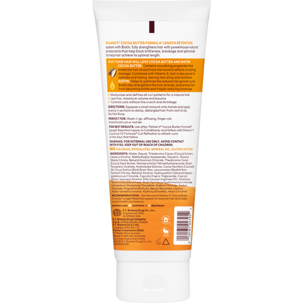 PALMER’S LENGTH RETENTION CURLING CREAM + BIOTIN 7 FL.OZ.