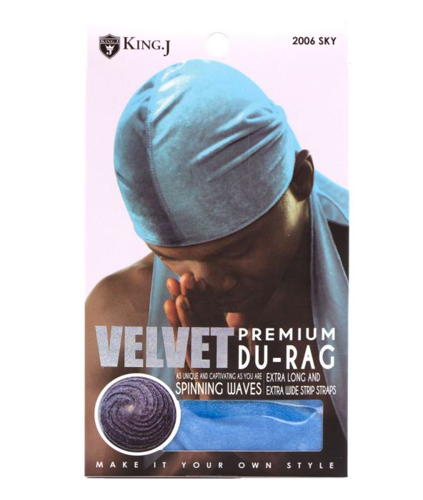KING.J PREMIUM VELVET DU-RAG