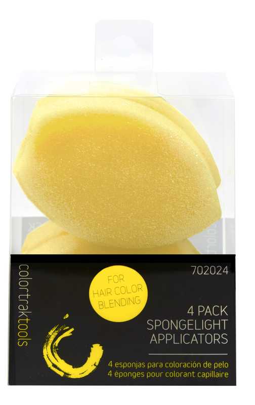 COLORTRAK SPONGE-LIGHT DYE APPLICATORS 4PK | HAIR COLORING SPONGES