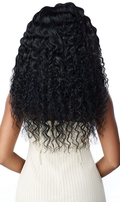 OUTRE HUMAN HAIR BLEND PERUVIAN WAVE 18" - CLIP IN 9PCS?