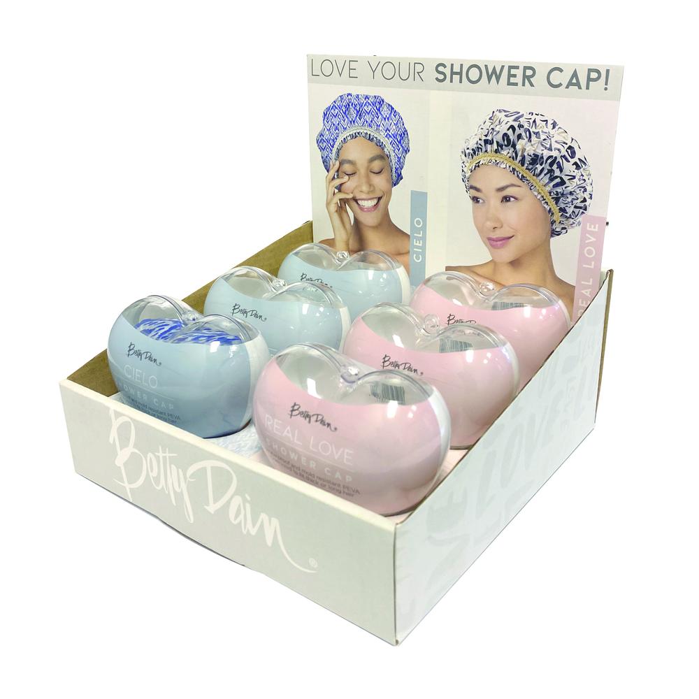 REAL LOVE & CIELO PEVA SHOWER CAPS