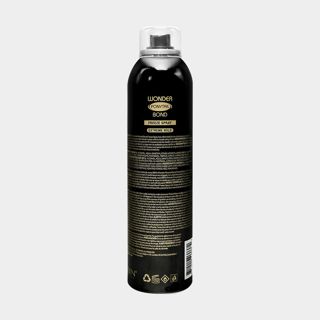 EBIN WONDER PONYTAIL BOND FREEZE SPRAY 8 OZ.