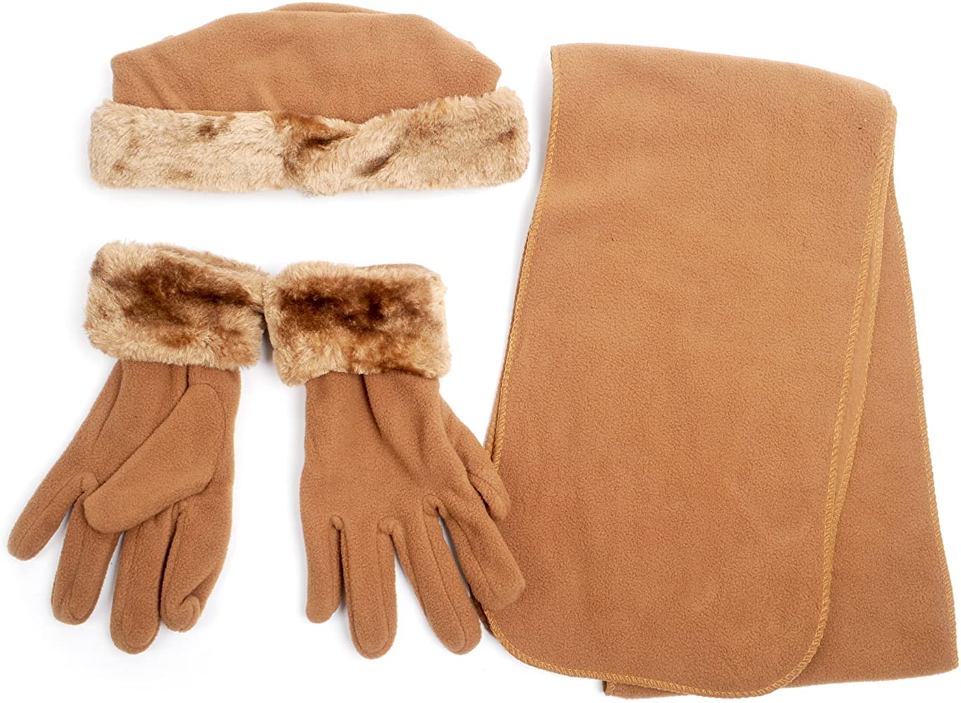 WOMEN’S FLEECE WARM HAT SET