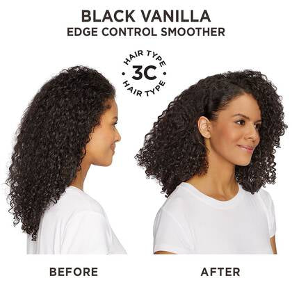 BLACK VANILLA EDGE CONTROL SMOOTHER 2 OZ.
