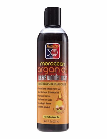 Salon Pro 30 Sec Moroccan Argan Oil Weave Wonder Wrap 8 Oz