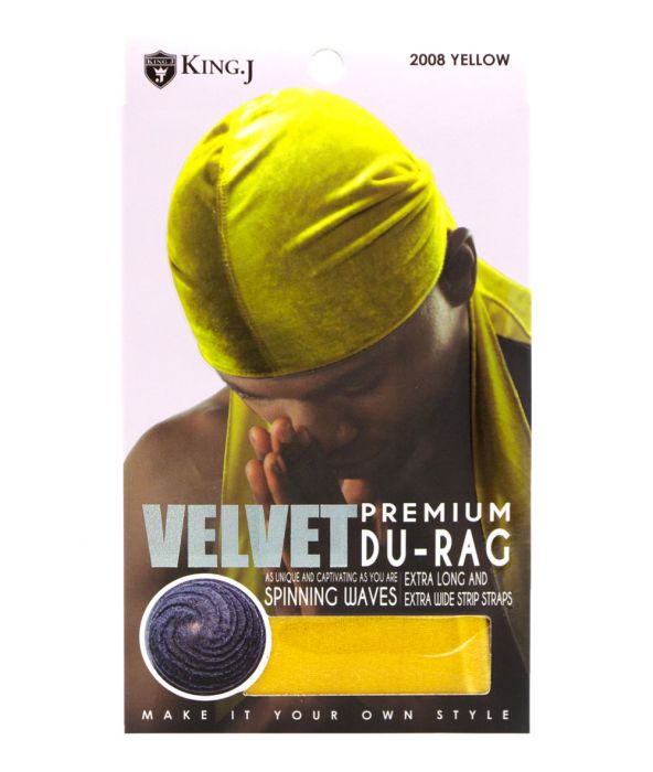 KING.J PREMIUM VELVET DU-RAG