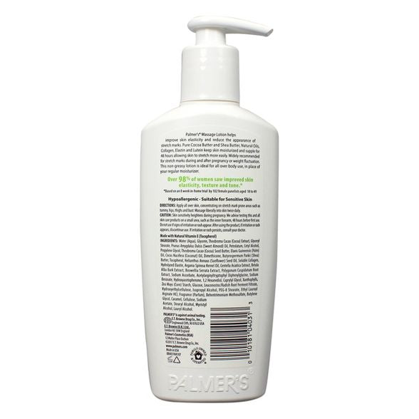 COCOA BUTTER MASSAGE LOTION for STRETCH MARKS 8.5 FL.OZ.