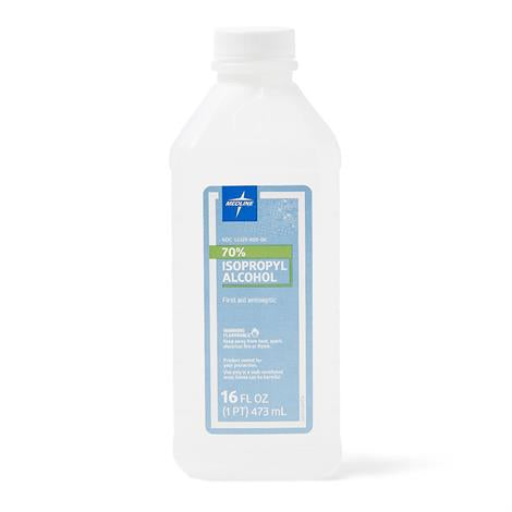 MEDLINE 70% ISOPROPYL RUBBING ALCOHOL 16 OZ.