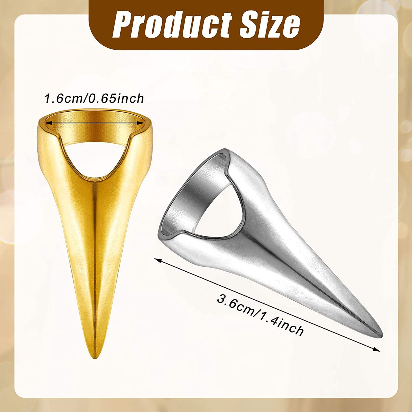 AB HAIR SECTIONING RING (2 HYPO-ALLERGENIC RINGS)