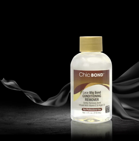 SALON PRO 30 SECOND CHIC BOND LACE WIG BOND CONDITIONING REMOVER 4 FL.OZ.
