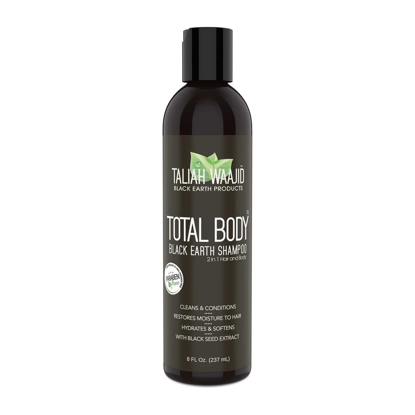 TOTAL BODY BLACK EARTH SHAMPOO 8OZ.