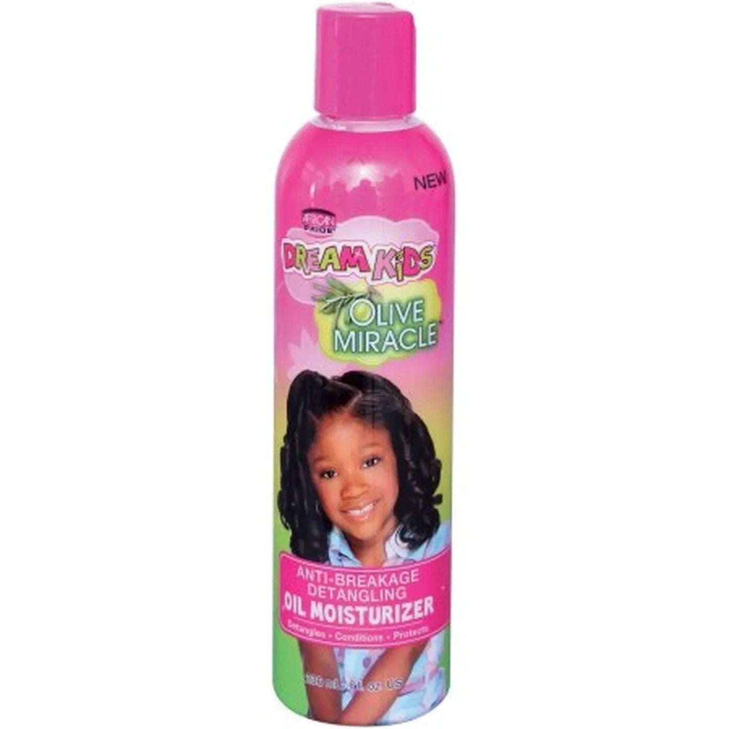 DREAM KIDS OLIVE MIRACLE ANTI-BREAKAGE DETANGLING OIL MOISTURIZER 8 OZ.