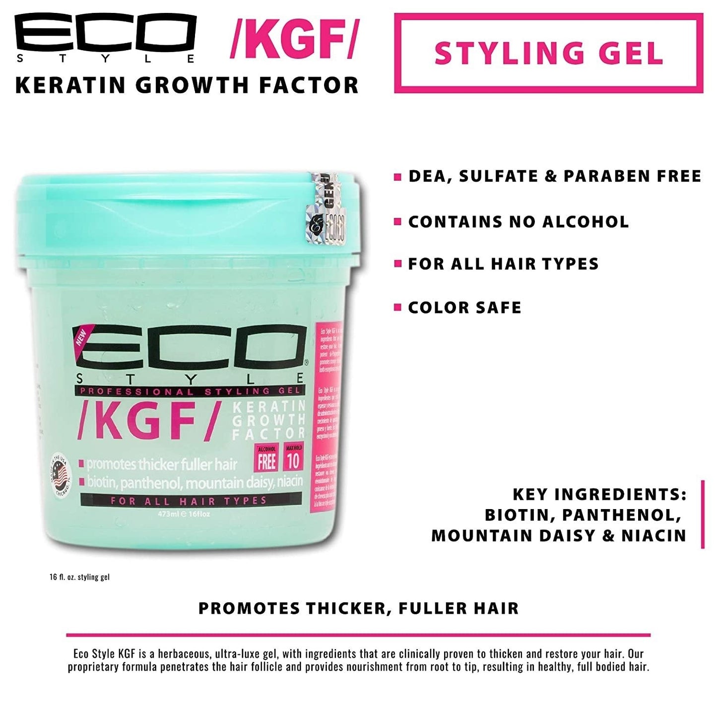 ECO KERATIN GROWTH FACTOR GEL
