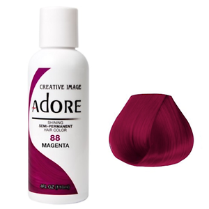 ADORE SEMI-PERMANENT HAIR COLOR 4 FL.OZ.