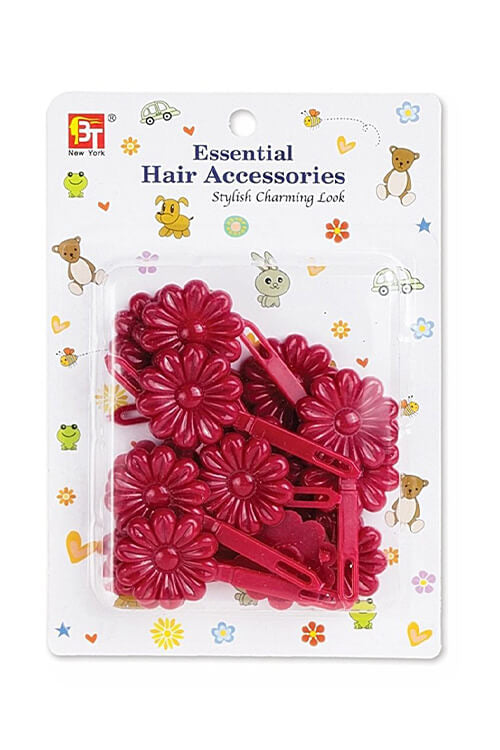 BEAUTY TOWN DAISY HAIR BARRETTES