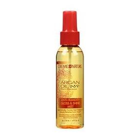 CREME OF NATURE ARGAN OIL ANTI-HUMIDITY GLOSS & SHINE MIST 4 OZ.