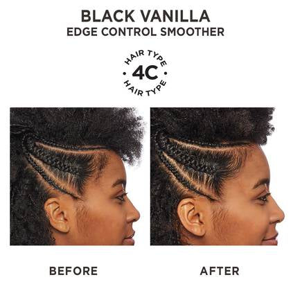 BLACK VANILLA EDGE CONTROL SMOOTHER 2 OZ.