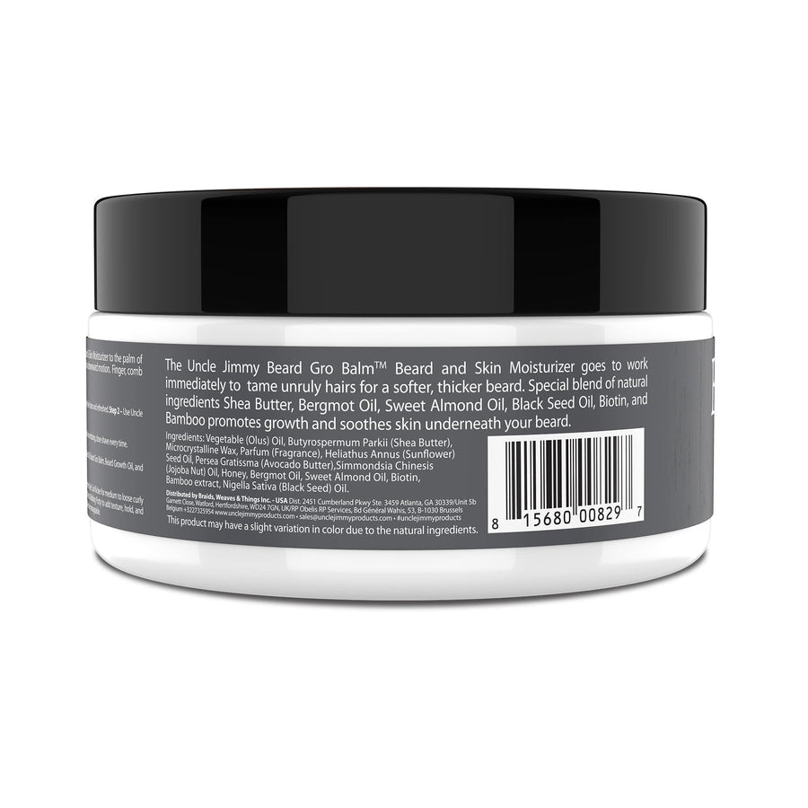 UNCLE JIMMY BEARD GRO BALM 2 OZ.