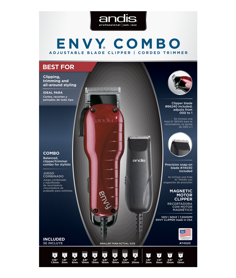 ANDIS ENVY COMBO #74020